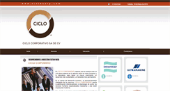 Desktop Screenshot of ciclocorp.com